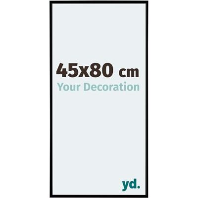 yd. Your Decoration Fotokader 45x80 cm Zwart Mat Fotokader van Kunststof met Acrylglas Antireflex Kader 45x80 cm Evry yd. Your Decoration Fotokader 45x80 cm Zwart Mat Fotokader van Kunststof met Acrylglas Antireflex Kader 45x80 cm Evry
