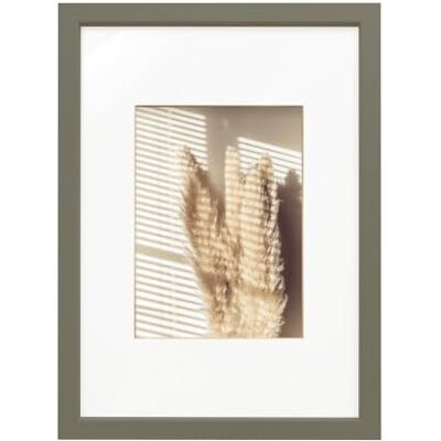 ART Cadre photo moderne en bois MDF à suspendre au mur ou à placer sur une armoire 21 x 30 cm Vert ART Cadre photo moderne en bois MDF à suspendre au mur ou à placer sur une armoire 21 x 30 cm Vert