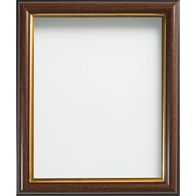 Frame Company Cadre photo Effet Acajou avec insert doré, dimensions au choix 10 x 10 Inches 25,4 x 25,4 cm Acajou Frame Company Cadre photo Effet Acajou avec insert doré, dimensions au choix 10 x 10 Inches 25,4 x 25,4 cm Acajou