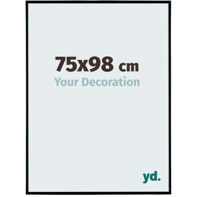 yd. Your Decoration Fotokader 75x98 cm Zwart Mat Fotokader van Kunststof met Acrylglas Antireflex Kader 75x98 cm Evry yd. Your Decoration Fotokader 75x98 cm Zwart Mat Fotokader van Kunststof met Acrylglas Antireflex Kader 75x98 cm Evry