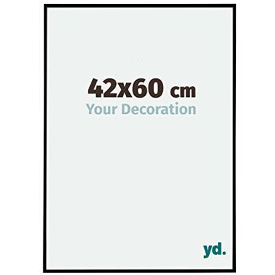 yd. Your Decoration Fotokader 42x60 cm Zwart Mat Fotokader van Kunststof met Acrylglas Antireflex Kader 42x60 cm Evry yd. Your Decoration Fotokader 42x60 cm Zwart Mat Fotokader van Kunststof met Acrylglas Antireflex Kader 42x60 cm Evry