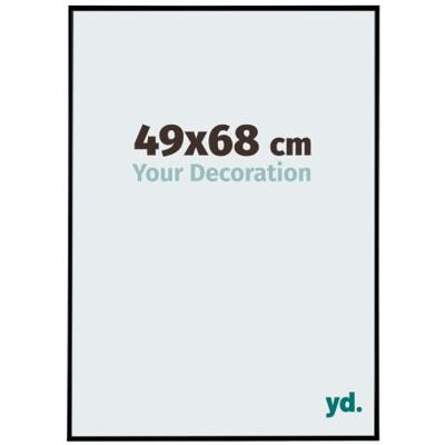 yd. Your Decoration Fotokader 49x68 cm Zwart Mat Fotokader van Kunststof met Acrylglas Antireflex Kader 49x68 cm Evry yd. Your Decoration Fotokader 49x68 cm Zwart Mat Fotokader van Kunststof met Acrylglas Antireflex Kader 49x68 cm Evry