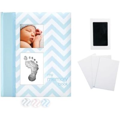 Pearhead P62213 Livre bébé Bleu Pearhead P62213 Livre bébé Bleu