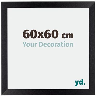 yd. Your Decoration Fotokader 60x60 cm Zwart Mat Fotokader van MDF met Acrylglas Antireflex Kader 60x60 cm Mura yd. Your Decoration Fotokader 60x60 cm Zwart Mat Fotokader van MDF met Acrylglas Antireflex Kader 60x60 cm Mura