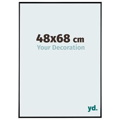 yd. Your Decoration Fotokader 48x68 cm Zwart Hoogglans Fotokader van Kunststof met Acrylglas Antireflex Kader 48x68 cm Evry yd. Your Decoration Fotokader 48x68 cm Zwart Hoogglans Fotokader van Kunststof met Acrylglas Antireflex Kader 48x68 cm Evry