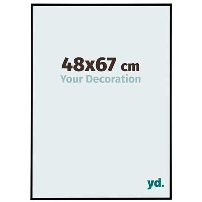 yd. Your Decoration Fotokader 48x67 cm Zwart Mat Fotokader van Kunststof met Acrylglas Antireflex Kader 48x67 cm Evry yd. Your Decoration Fotokader 48x67 cm Zwart Mat Fotokader van Kunststof met Acrylglas Antireflex Kader 48x67 cm Evry