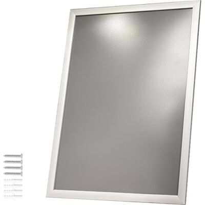 Albyco Cadres Clic Clac Pour Affiche et Photos Cadre Clip A4 Format, 21 x29,7 cm Épaisseur du cadre 20 mm Profile en Aluminium Argenté Albyco Cadres Clic Clac Pour Affiche et Photos Cadre Clip A4 Format, 21 x29,7 cm Épaisseur du cadre 20 mm Profile en Aluminium Argenté