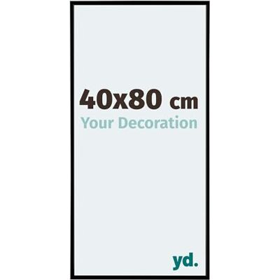 yd. Your Decoration Fotokader 40x80 cm Zwart Mat Fotokader van Kunststof met Acrylglas Antireflex Kader 40x80 cm Evry yd. Your Decoration Fotokader 40x80 cm Zwart Mat Fotokader van Kunststof met Acrylglas Antireflex Kader 40x80 cm Evry