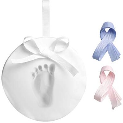 Pearhead Souvenir Empreinte de Bébé, Blanc Pearhead Souvenir Empreinte de Bébé, Blanc