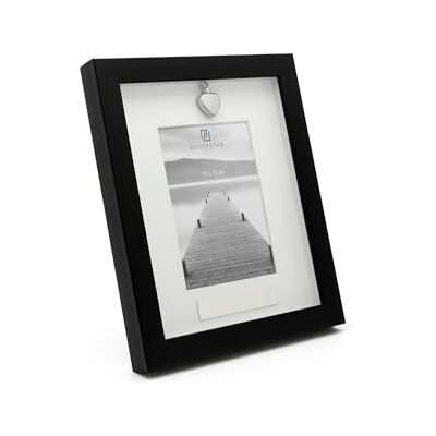 Zilverstad Cadre photo Memory avec porte-cendres 10x15 pp noir Zilverstad Cadre photo Memory avec porte-cendres 10x15 pp noir