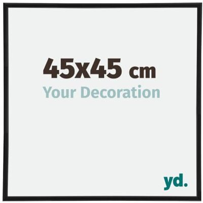 yd. Your Decoration Fotokader 45x45 cm Zwart Mat Fotokader van Kunststof met Acrylglas Antireflex Kader 45x45 cm Annecy yd. Your Decoration Fotokader 45x45 cm Zwart Mat Fotokader van Kunststof met Acrylglas Antireflex Kader 45x45 cm Annecy