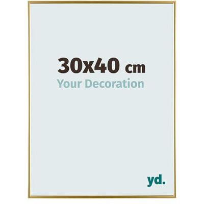 yd. Your Decoration Fotokader 30x40 cm Goud Fotokader van Kunststof met Acrylglas Antireflex Kader 30x40 cm Evry yd. Your Decoration Fotokader 30x40 cm Goud Fotokader van Kunststof met Acrylglas Antireflex Kader 30x40 cm Evry