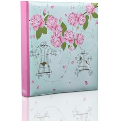 ARPAN 5x7 "/ 13x18cm Vintage Rose Style cage oiseau memo slip in 200 tenir albums photo ARPAN 5x7 "/ 13x18cm Vintage Rose Style cage oiseau memo slip in 200 tenir albums photo
