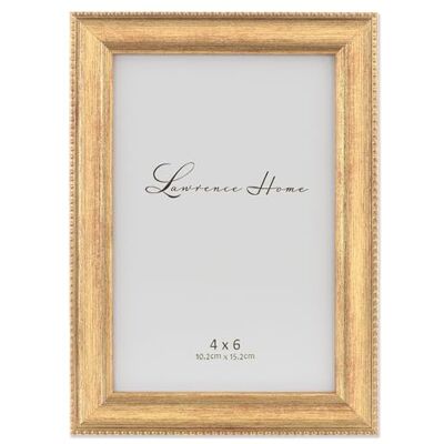 Lawrence Frames Cornice Classica à Perles 4x6 - Cadre Photo Lawrence Frames Cornice Classica à Perles 4x6 - Cadre Photo