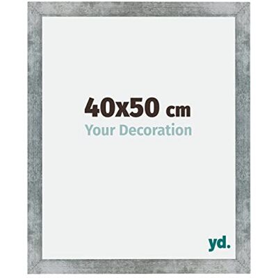 yd. Your Decoration Fotokader 40x50 cm IJzer Geveegd Fotokader van MDF met Acrylglas Antireflex Kader 40x50 cm Mura yd. Your Decoration Fotokader 40x50 cm IJzer Geveegd Fotokader van MDF met Acrylglas Antireflex Kader 40x50 cm Mura
