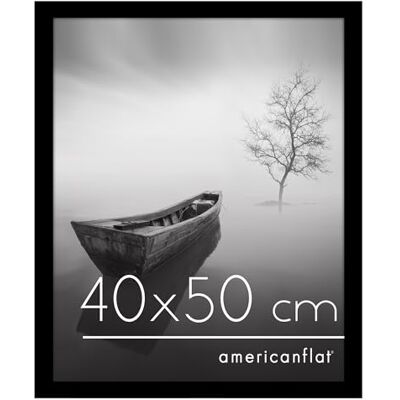 Americanflat Cadre Photo 40x50 cm Noir Cadre 50x40 cm en Bois MDF avec Plexi Poli et Matériel de Suspension Suspension Horizontale ou Verticale Americanflat Cadre Photo 40x50 cm Noir Cadre 50x40 cm en Bois MDF avec Plexi Poli et Matériel de Suspension Suspension Horizontale ou Verticale