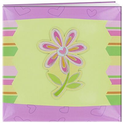 Pioneer Album relié 3D à rayures 30,5 x 30,5 cm Fleur Pioneer Album relié 3D à rayures 30,5 x 30,5 cm Fleur