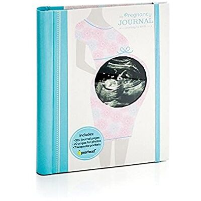 Pearhead 35002 Pregnancy Journal, album de grossesse et journal intime pour le stockage de souvenirs, photos et images ultrasoniques (anglais) Pearhead 35002 Pregnancy Journal, album de grossesse et journal intime pour le stockage de souvenirs, photos et images ultrasoniques (anglais)