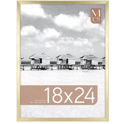 MCS , Brass Gallery Foundation Cadre pour affiche 45,7 x 61 cm MCS , Brass Gallery Foundation Cadre pour affiche 45,7 x 61 cm