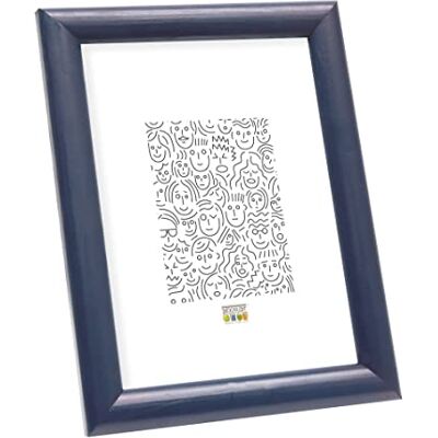 Deknudt Frames S40CL6 Cadre Photo Bois Bleu 15 x 20 cm Deknudt Frames S40CL6 Cadre Photo Bois Bleu 15 x 20 cm
