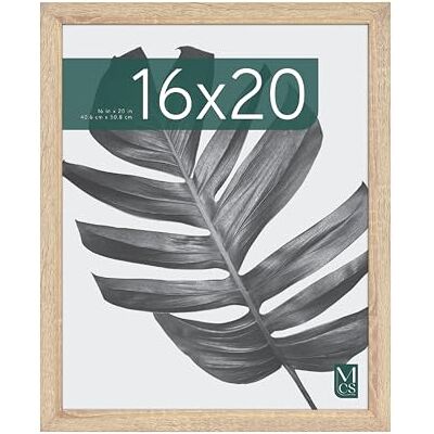 MCS Industries Studio Cadre photo 40,6 x 50,8 cm Bois naturel MCS Industries Studio Cadre photo 40,6 x 50,8 cm Bois naturel