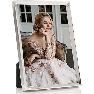 Lawrence Frames Cadre photo Silver Grace 5 x 7 Lawrence Frames Cadre photo Silver Grace 5 x 7