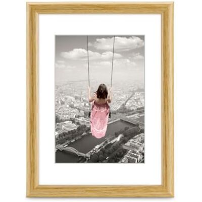 Hama Cadre photo en plastique Swing, nature, 20 x 30 cm Hama Cadre photo en plastique Swing, nature, 20 x 30 cm