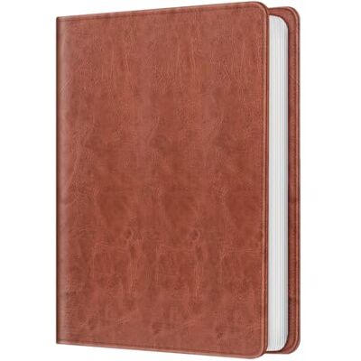 FINTIE Album photo de 10 x 15 cm – 112 photos avec couverture en cuir végétalien de qualité supérieure avec fermeture à pression, album photo portable, marron vintage FINTIE Album photo de 10 x 15 cm – 112 photos avec couverture en cuir végétalien de qualité supérieure avec fermeture à pression, album photo portable, marron vintage
