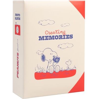 Grupo Erik Album photo Snoopy – 6 x 4/10 x 15 cm avec 100 pochettes Livre de souvenirs, cadeaux pour les fans de Snoopy Grupo Erik Album photo Snoopy – 6 x 4/10 x 15 cm avec 100 pochettes Livre de souvenirs, cadeaux pour les fans de Snoopy