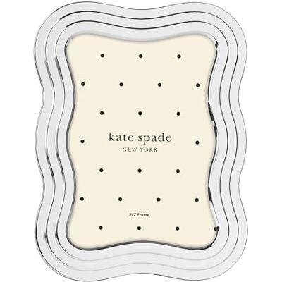 kate spade new york Silver South Street Cadre ondulé 12,7 x 17,8 cm 0,5 kg kate spade new york Silver South Street Cadre ondulé 12,7 x 17,8 cm 0,5 kg