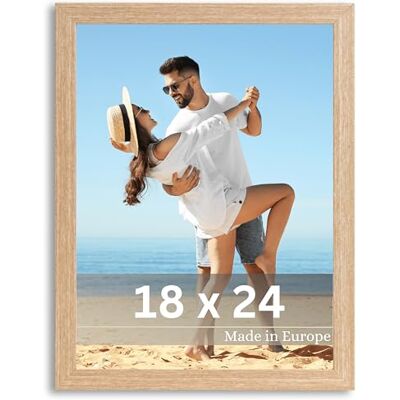 Victor Cadre Photo Klee 18x24 cm en Beige Simple et Moderne en Bois Châssis pour l'image 18x24 Victor Cadre Photo Klee 18x24 cm en Beige Simple et Moderne en Bois Châssis pour l'image 18x24
