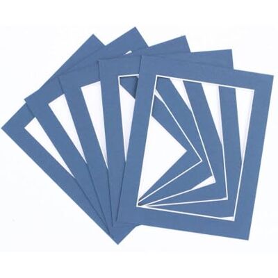 Frame Company Lot de 10 cadres photo à monter blanc, Oxford bleu, 6 x 4 for Image Size 4 x 3 Frame Company Lot de 10 cadres photo à monter blanc, Oxford bleu, 6 x 4 for Image Size 4 x 3