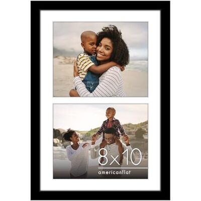 Americanflat Cadre Photo Double 20x25 cm avec Verre Résistant aux Chocs Convient pour Deux Photos 20x25 cm ou 30x45 cm Cadre Pêle-Mêle pour Affichage Mural Noir Americanflat Cadre Photo Double 20x25 cm avec Verre Résistant aux Chocs Convient pour Deux Photos 20x25 cm ou 30x45 cm Cadre Pêle-Mêle pour Affichage Mural Noir
