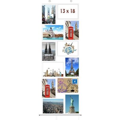 trendfinding 13 x 18 cm Photos Porte-Photos/Cartes Postales 12 Vues Format Portrait et Paysage trendfinding 13 x 18 cm Photos Porte-Photos/Cartes Postales 12 Vues Format Portrait et Paysage