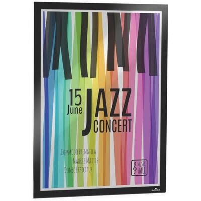 Durable Cadre d'affichage DURAFRAME® POSTER A2 Fixation adhésive pour documents A2 Résistant aux UV 1 pièce, Noir, 505301 Durable Cadre d'affichage DURAFRAME® POSTER A2 Fixation adhésive pour documents A2 Résistant aux UV 1 pièce, Noir, 505301