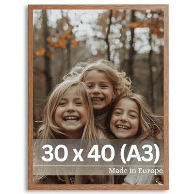 Victor Cadre photo Dali 30 x 40 cm (A3) Marron Cadre photo carré en bois 30 x 40 cm Cadre photo marron Victor Cadre photo Dali 30 x 40 cm (A3) Marron Cadre photo carré en bois 30 x 40 cm Cadre photo marron