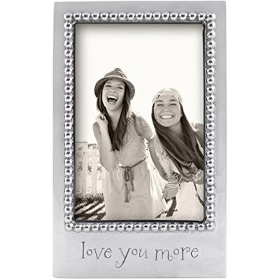MARIPOSA Cadre Love You More, argenté, 10,2 x 15,2 cm MARIPOSA Cadre Love You More, argenté, 10,2 x 15,2 cm