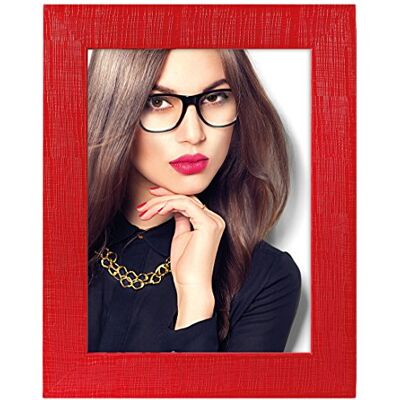 Zep K734R Garda Cadre Photo Résine/Verre Rouge 45 x 35 x 1, 7 cm Zep K734R Garda Cadre Photo Résine/Verre Rouge 45 x 35 x 1, 7 cm