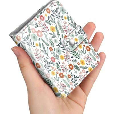 FINTIE Mini album photo pour films de 5,1 x 7,6 cm – 52 pochettes pour appareil photo instantané Fujifilm Instax Mini/Polaroid Hi-Print, porte-cartes Kpop (fleur de printemps) FINTIE Mini album photo pour films de 5,1 x 7,6 cm – 52 pochettes pour appareil photo instantané Fujifilm Instax Mini/Polaroid Hi-Print, porte-cartes Kpop (fleur de printemps)
