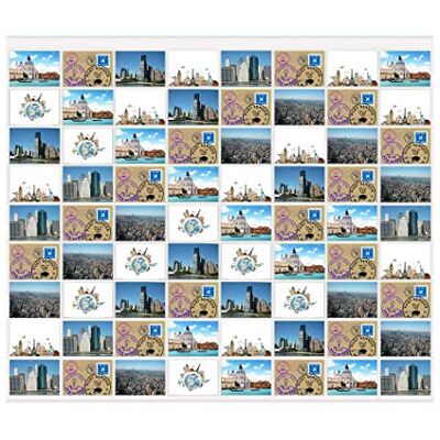 trendfinding ® Porte-Photos Mural à Pochettes Transparentes pour Photos/Cartes Postales au Format Paysage 72 Pochettes de 10 x 15 cm trendfinding ® Porte-Photos Mural à Pochettes Transparentes pour Photos/Cartes Postales au Format Paysage 72 Pochettes de 10 x 15 cm