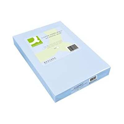 Q-Connect 972051 Papier Multi Fonctions A4 80g/m2 Celeste Ramette Lot de 500 Vert Q-Connect 972051 Papier Multi Fonctions A4 80g/m2 Celeste Ramette Lot de 500 Vert