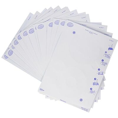 Avery L6043-25 Etiquettes 117 x 117 Blanc Avery L6043-25 Etiquettes 117 x 117 Blanc