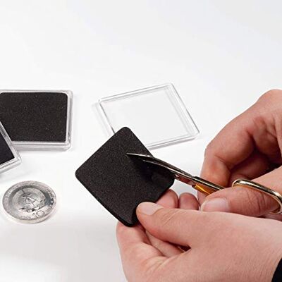 Leuchtturm Capsules QUADRUM pour pièces de Monnaie pour Créations Personnels Leuchtturm Capsules QUADRUM pour pièces de Monnaie pour Créations Personnels