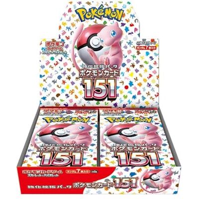 Pokémon Card Game Scarlet & Violet Enhanced Expansion Pack Card 151" Box (Japanese) Pokémon Card Game Scarlet & Violet Enhanced Expansion Pack Card 151" Box (Japanese)