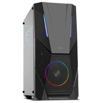 Xtreme NOX Infinity Delta NXINFTYDELTA Semi-tour LED ARGB ATX-Micro ATX-ITX Côté acrylique, 2 ventilateurs ARGB 120 mm préinstallés, USB 3.0, espace pour jusqu'à 8 ventilateurs Noir Xtreme NOX Infinity Delta NXINFTYDELTA Semi-tour LED ARGB ATX-Micro ATX-ITX Côté acrylique, 2 ventilateurs ARGB 120 mm préinstallés, USB 3.0, espace pour jusqu'à 8 ventilateurs Noir