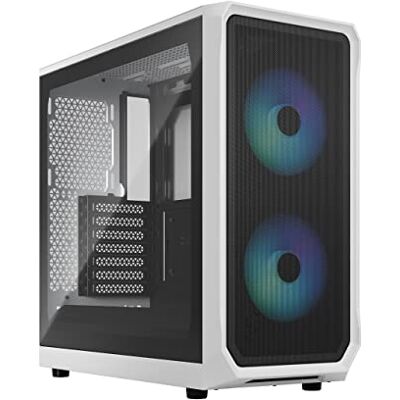 Fractal Design Focus 2 RGB White TG Clear Tint Fractal Design Focus 2 RGB White TG Clear Tint