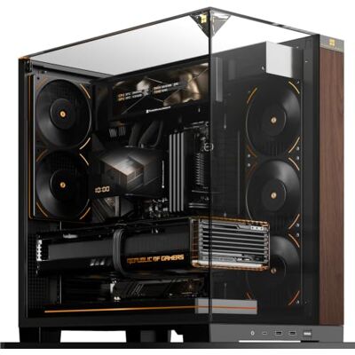 Thermalright TR A70 Vision V2 Boîtier d'ordinateur Style grain de bois Plusieurs aérations en maille de dissipation de la chaleur Cage de disque dur adaptée pour le montage DIY Avec écran direct de 9,16 Thermalright TR A70 Vision V2 Boîtier d'ordinateur Style grain de bois Plusieurs aérations en maille de dissipation de la chaleur Cage de disque dur adaptée pour le montage DIY Avec écran direct de 9,16