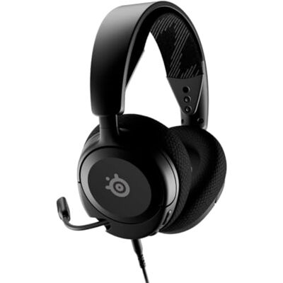 SteelSeries Arctis Nova 1 Casque de jeu multi-systèmes, pilotes Hi-Fi, audio spatial, design confortable, durable, ultra léger, microphone antibruit, noir (renouvelé) SteelSeries Arctis Nova 1 Casque de jeu multi-systèmes, pilotes Hi-Fi, audio spatial, design confortable, durable, ultra léger, microphone antibruit, noir (renouvelé)