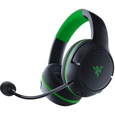 Razer Kaira Casque Gaming sans Fil pour Xbox Series X (Haut-parleurs Triforce de 50mm, Microphone Cardioïde HyperClear, sans Fil Xbox, Windows Sonic) Noir-Vert Razer Kaira Casque Gaming sans Fil pour Xbox Series X (Haut-parleurs Triforce de 50mm, Microphone Cardioïde HyperClear, sans Fil Xbox, Windows Sonic) Noir-Vert