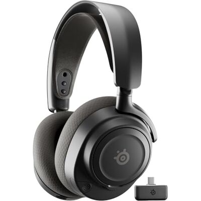 SteelSeries Casque sans fil Arctis Nova 7 multi-plateforme Gen2 -Contrôle des applications en temps réel 50H+ -Haut-parleurs magnétiques en néodyme -Mixable 2,4GHz/Bluetooth -PC,PS5,Switch1/2,Mobile SteelSeries Casque sans fil Arctis Nova 7 multi-plateforme Gen2 -Contrôle des applications en temps réel 50H+ -Haut-parleurs magnétiques en néodyme -Mixable 2,4GHz/Bluetooth -PC,PS5,Switch1/2,Mobile